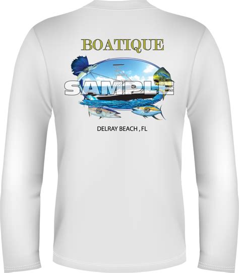 Custom Shirts From A Picture Of Your Boat Deposit Boatique Graphics