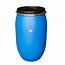 220 Ltr Plastic Open Top Drum Complete With Lid And Fastener UN Approved