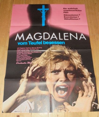 MAGDALENA POSSESSED BY THE DEVIL Cinema Poster A1 72 Elisabeth