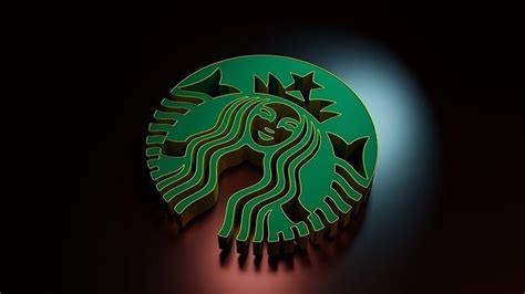 Starbucks Logo Free 3d Model Cgtrader