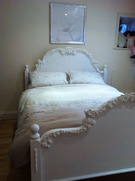 Shabby chic bed | Shabby chic bedding, Shabby chic, Shabby chic bedrooms