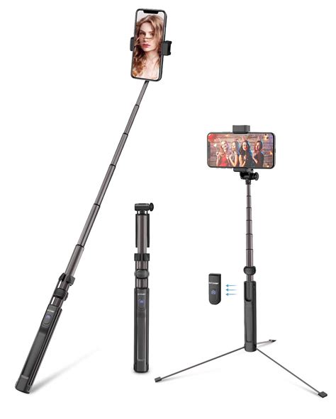 selfie stick bluetooth blitzwolf 63inch extendable selfie stick tripod with wir ebay