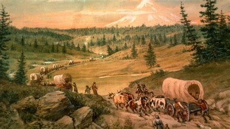 First Covered Wagons Reach California And Oregon In 1841 Maps For The