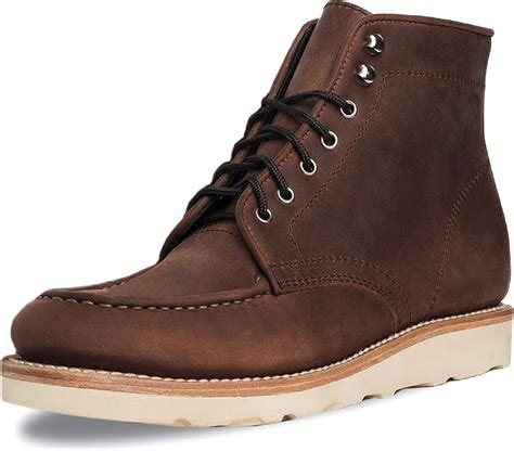 Amazon Thursday Boot Company Men S Diplomat Moc Toe Leather Boot