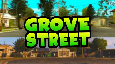 Gta 5 Grove Street Vs Gta San Andreas Grove Street Grand