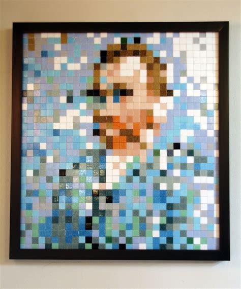 Vincent Van Gogh Pixel Art By Jorge Campos