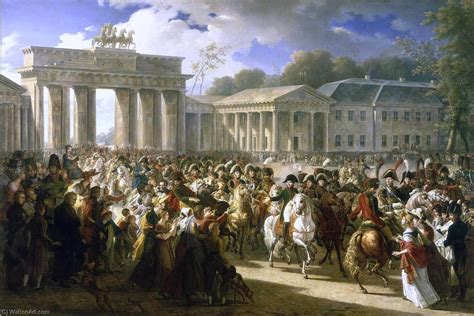 Europe History Frances Napoleon Entering Berlin Bringing