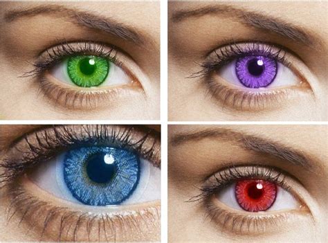 Обзор цветных контактных линз