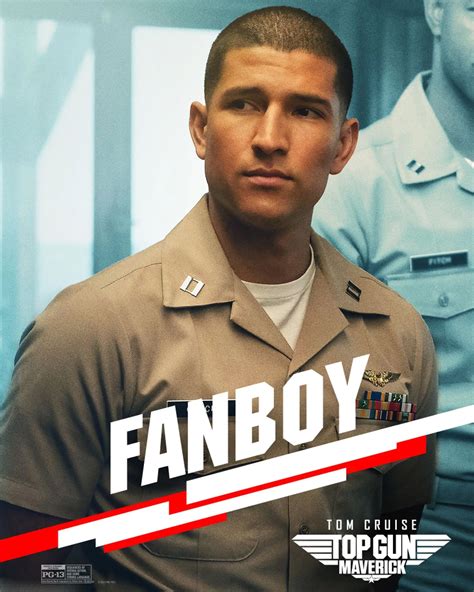 Top Gun Maverick Fanboy Danny Ramirez Movie Poster Lost Posters