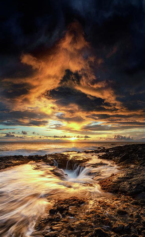 Kona Sunset Photograph By Christopher Johnson Pixels