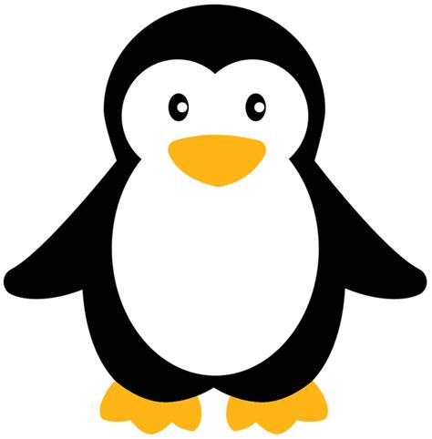 Penguin Outline PNG