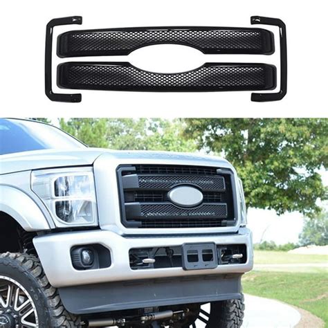 Ninte Front Grill Cover For 2011 2016 Ford F250 F350 F450 F550 Gloss