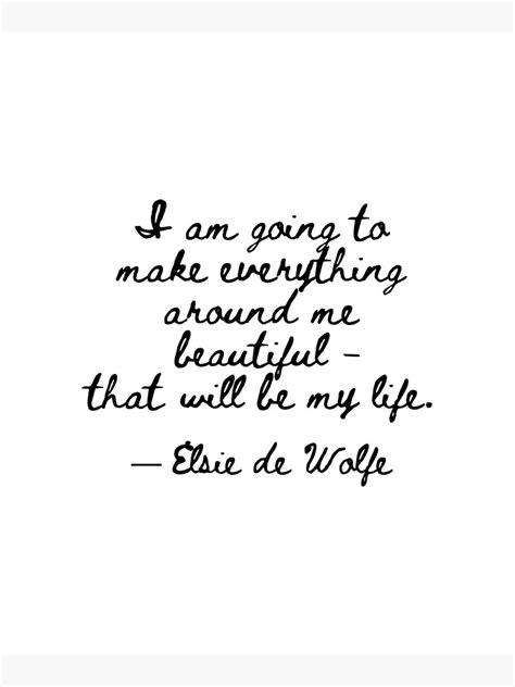 Make Everything Beautiful Inspirational Quote Mounted Print By