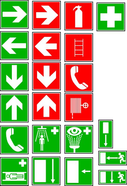 These tags are used on damaged or dangerous equipment. Safety And Security Symbols Clip Art at Clker.com - vector ...
