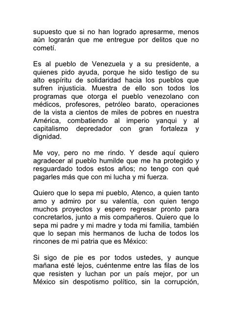 Carta De Asilo Político De America Del Valle