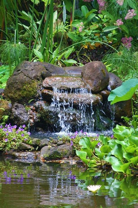Awesome 50 Small Backyard Waterfall For Your Garden