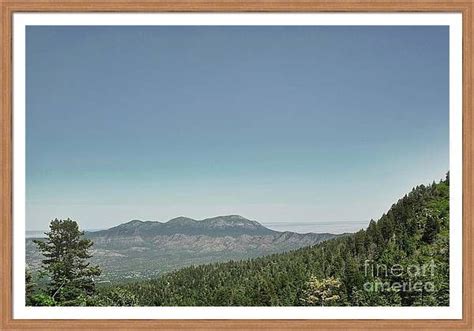 View From The Sandia Mountains 7 By Andrea Anderegg Framing
