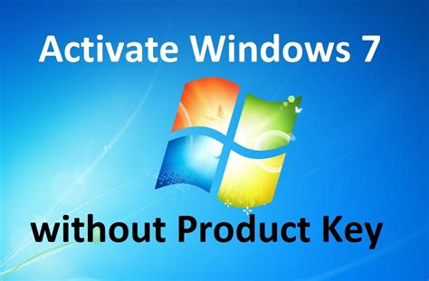 How To Activate Windows 7 Without Product Key All Versions Genuine