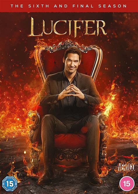 Lucifer Season 6 Dvd 2021 2022 Amazones Kevin Alejandro
