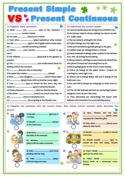 Ozela Kate Worksheet For Children And Beginner Tenses P12