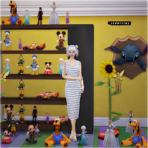 Jennisims Downloads Sims 4decoratives Disney Vol 5 12 Items Sims