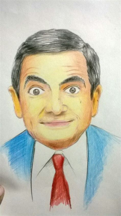 Mr Bean Drawing Drawings Digital Painting Art