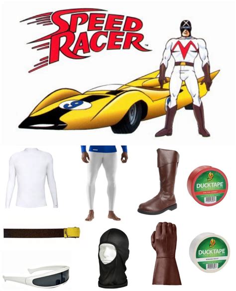 Racer X Costume Carbon Costume Diy Dress Up Guides For Cosplay And Halloween