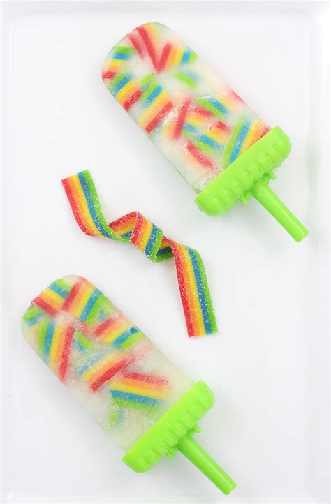 Kids Summer Bucket List Easy Homemade Rainbow Popsicle Recipe