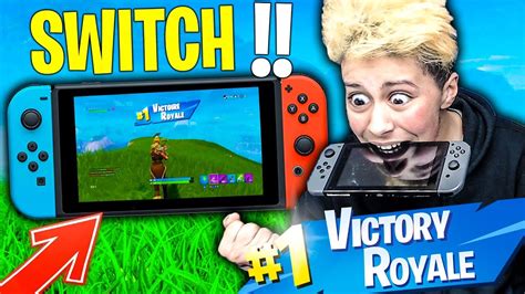 Mon Premier Top 1 Sur La Nintendo Switch Sur Fortnite Battle