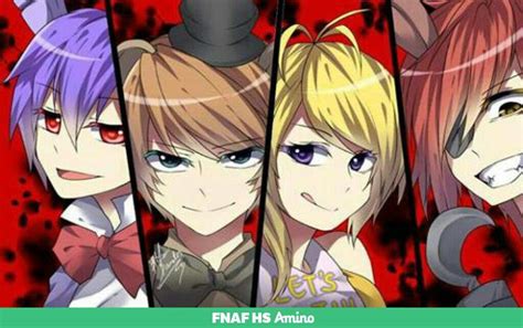 Fnaf Version Anime Anime Amino