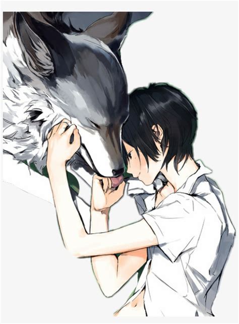 Black Hair Cute Anime Wolf Boy Anime Animals Anime Black Cat Anime