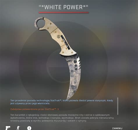 Stattrak Talon Knife Stained Kosa Nóż Knife Cs Go Miechów Kup Teraz