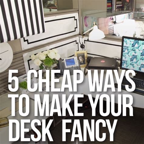 10 Cheap Ways To Decorate Your Office At Work