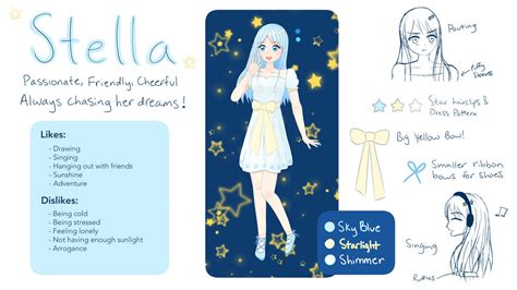 Stella Reference Sheet By Stelladrawsart On Deviantart