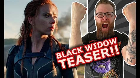 Black Widow Teaser Trailer Thoughts Reaction And Breakdown Youtube