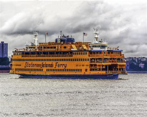 The Staten Island Ferry Photograph by Nick Zelinsky Jr