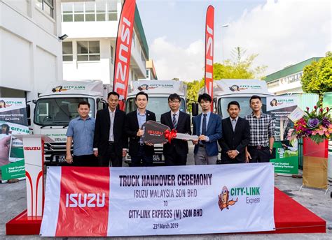 Your destination is our goal. City-Link Express Expands Fleet With 90 Isuzu ELF Trucks ...