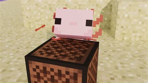 Wholesome Axolotl Minecraft Animation In 2021 Axolotl Minecraft