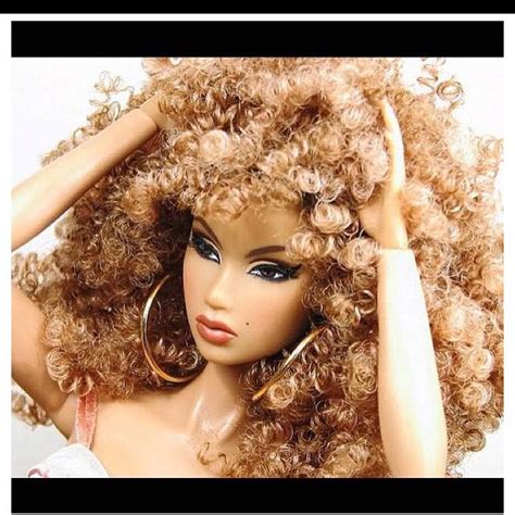 natural barbie natural hair doll naturally beautiful i m a barbie girl black barbie barbie