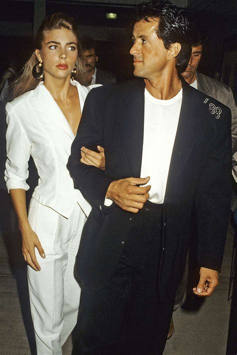 American Actor Sylvester Stallone And His Wife Jennif Vrogue Co