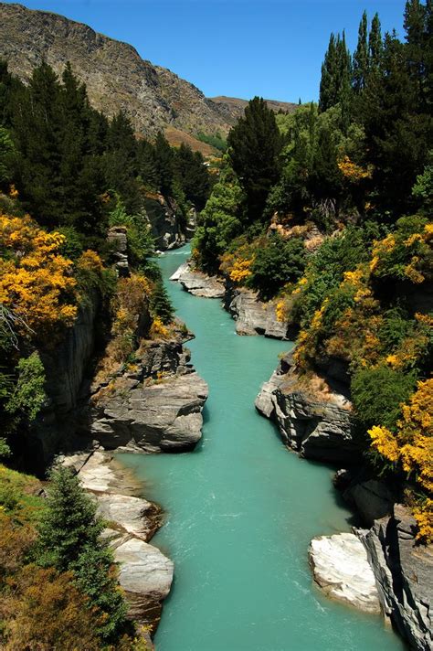 12 Beautiful Rivers In The World Queenstown New Zealand New Zealand Travel New Zealand South