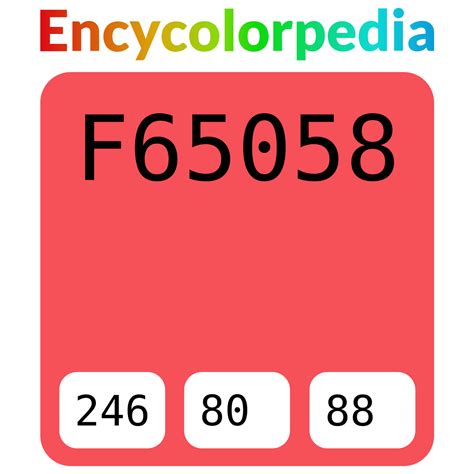 Pantone Pms Red 032 U F65058 Hex Color Code Rgb And Paints