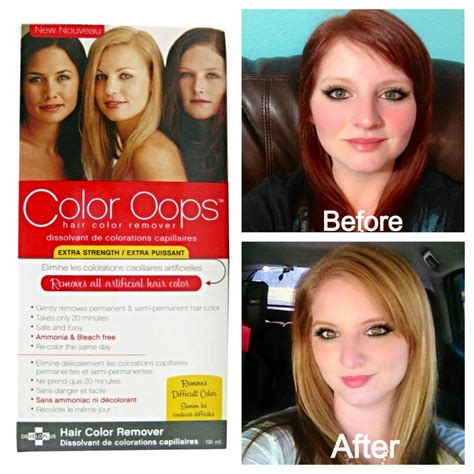 Color Oops Is A Safe Way To Remove Permanent And Semi