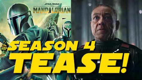 Mandalorian Season 4 Plot Point Tease Star Wars News Star Wars Tease Mandalorian Disney