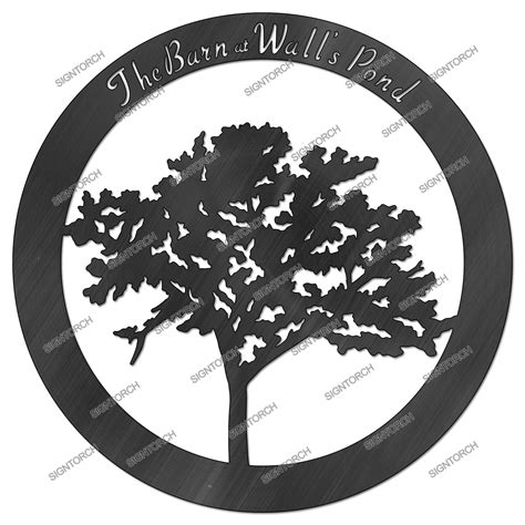 Tree Sign Readytocut Vector Art For Cnc Free Dxf Files