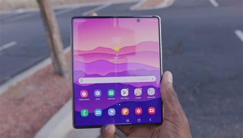 Here Is Another Look At The New Samsung Galaxy Z Fold 2 Smartphone