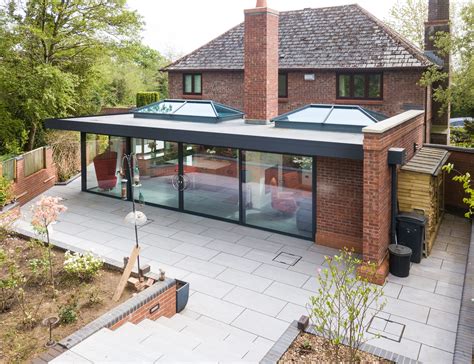 Conservatory Outlet Unveil New Flat Roof Extension Clearview Magazine