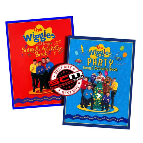 Twin Pack Wiggles Party And Song Activity Book And Wiggles And Friends