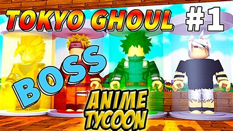 Roblox Anime Tycoon Play Tokyo Ghoul And Upgrade House 1 Youtube