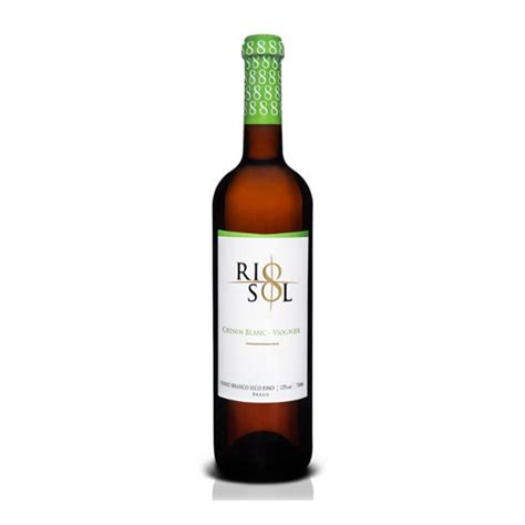 Vinho Rio Sol Branco Chennin Blanc 750ml Nordil Paraíba